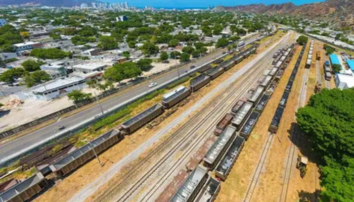 Tren La Dorada – Chiriguaná duplicó el volumen de carga en el 2023