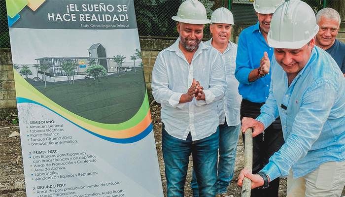 Presidente Petro celebra inicio de la construcción de nueva sede del canal Teleislas