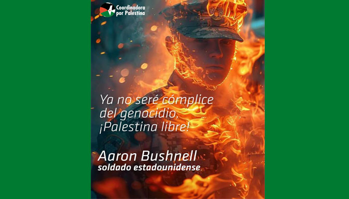 “No seguiré siendo cómplice de un Genocidio”: Aaron Bushnell