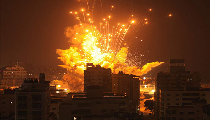 Ejército israelí atacó las principales ciudades de Gaza