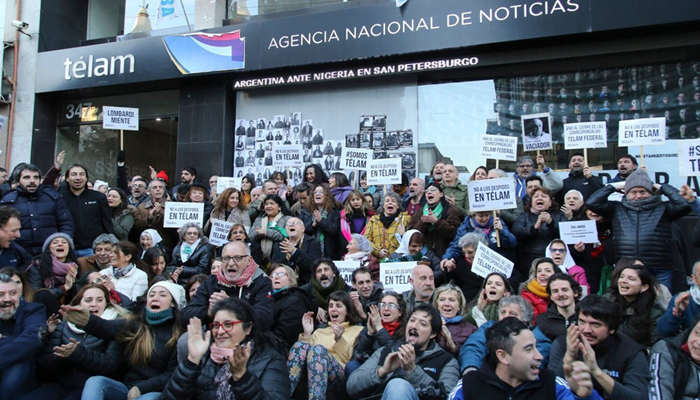 Condenan intervención de medios públicos por Gobierno argentino