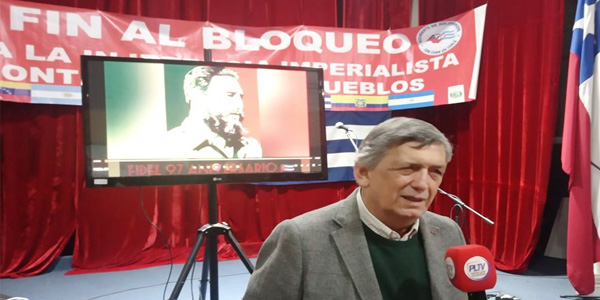 Comunistas chilenos llaman a incrementar solidaridad con Cuba