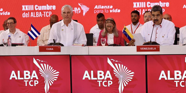 Reafirma Cuba en ALBA-TCP compromiso con la unidad y la paz