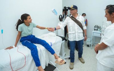 Presidente Petro entregó centro de salud en el corregimiento Media Luna, Cesar