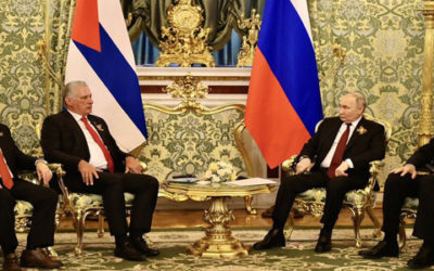 Díaz-Canel y Putin dialogan en Moscú, luego del Desfile por el Día de la Victoria ( Audio)