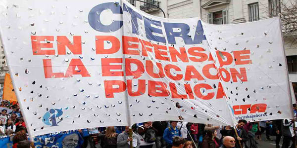 Jornada de manifestaciones y paros en Argentina