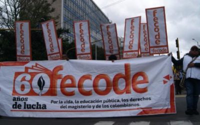 El magisterio se toma Bogotá