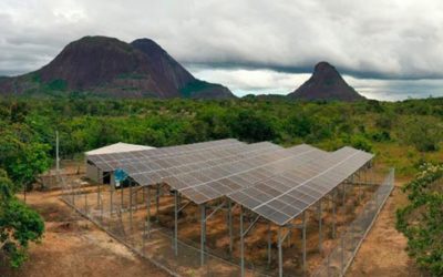 Gobierno Nacional entregó tres comunidades energéticas agrovoltaicas en Guainía