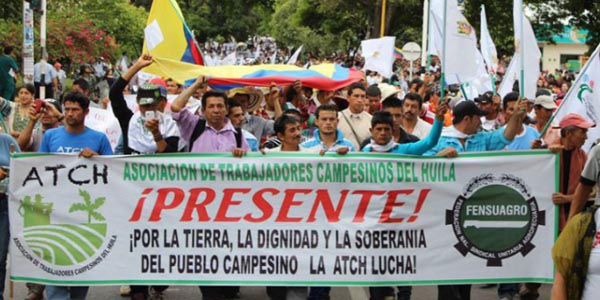 Movilización campesina: empujón a la reforma agraria
