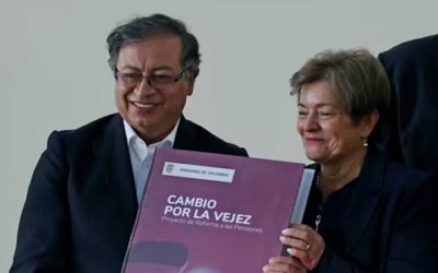 Ley de Reforma Pensional que el presidente Petro sanciona hoy martes en la Plaza de Bolívar