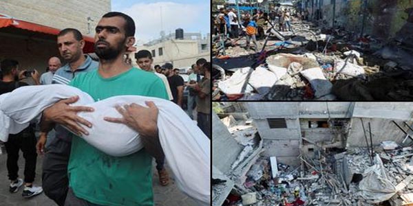 Al menos 44 muertos tras bombardeos israelíes contra Gaza