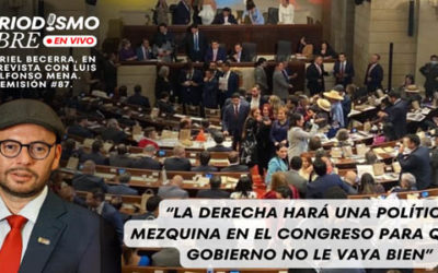“La derecha hará una política mezquina en el congreso para que al gobierno no le vaya bien”