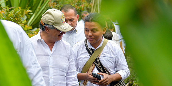 Presidente Petro le ordenó a la ANT comprar tierras en la Sierra Nevada de Santa Marta