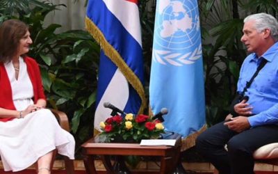 Agradece Díaz-Canel apoyo de Unfpa a Cuba