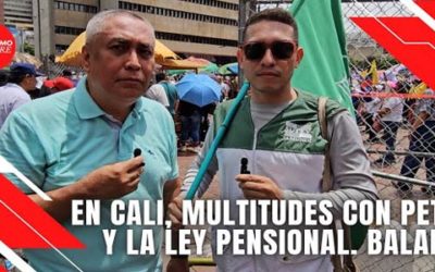 En Cali, multitudes con Petro y la ley pensional. Balance