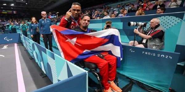 Paratenista Fernández agradece apoyo de la Revolución Cubana