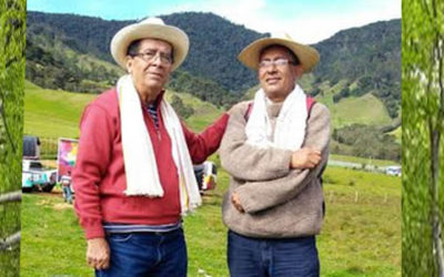 Con mi camarada en Anzoátegui