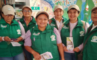 Mujeres conservando el medio ambiente