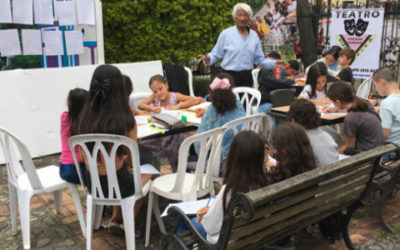 El Maestro Calarcá en la Fiesta de las Artes XIXA