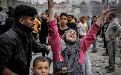 Israel sigue asesinando y desplazando a los palestinos en Gaza