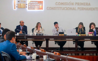 Comisión Primera del Senado aprobó en primer debate proyecto de reforma a la Justicia
