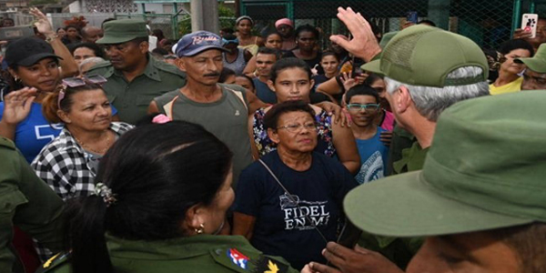 Díaz-Canel recorre Artemisa por tercera vez desde paso huracán Rafael