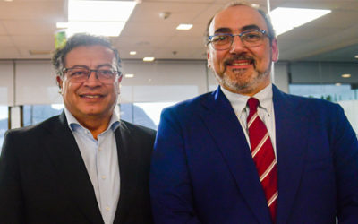 Presidente Gustavo Petro lidera reunión con la CAF en Río de Janeiro