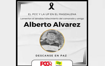 Lamentamos informar el sensible fallecimiento del camarada Alberto Álvarez