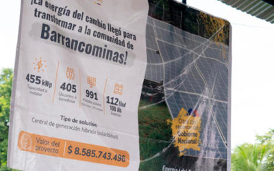 Gobierno nacional entregó Comunidad Energética en Barrancominas, Guainía