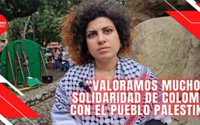 “Valoramos mucho la solidaridad de Colombia con el pueblo palestino”: Rula Chadid