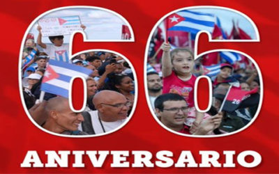 Celebran en Bogotá Aniversario 66 del Triunfo de la Revolución cubana