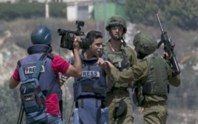 Piden al mundo proteger a periodistas palestinos