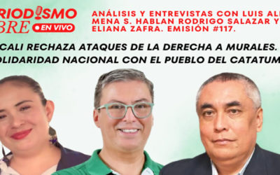 Cali rechaza ataques de la derecha a murales. – Solidaridad nacional con el pueblo del Catatumbo