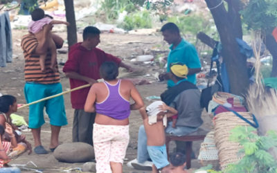Yukpas condenados a la mendicidad en Barranquilla