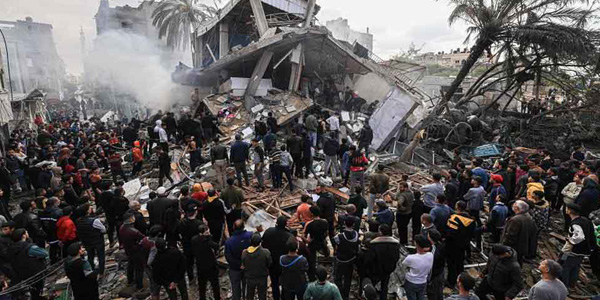 Denuncian destrucción masiva de viviendas en Gaza