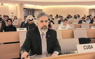 Cuba califica en ONU-Ginebra de genocidio crímenes contra Palestina