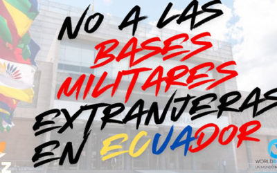 Reforma constitucional sobre bases militares avanza en Ecuador