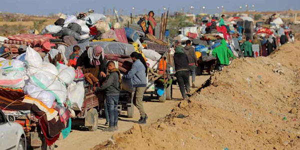 ONU advierte contra traslado forzoso de población en Gaza
