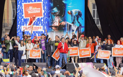 Alocución del presidente Gustavo Petro Urrego en el evento ‘Movilización: Sí a las reformas sociales’