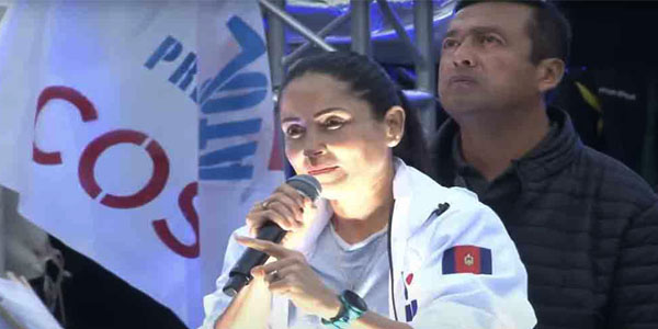 Candidata Luisa González resalta unidad para revivir Ecuador