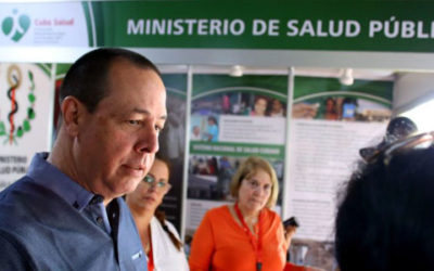 Ministro de Salud Pública chequea preparativos para V Convención Internacional Cuba-Salud 2025