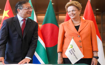 Colombia radica formalmente en China solicitud de ingreso al banco de los BRICS
