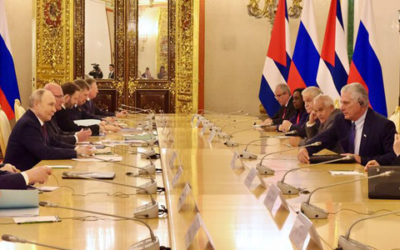 Putin y Díaz-Canel se encuentran en el Kremlin (Audio)