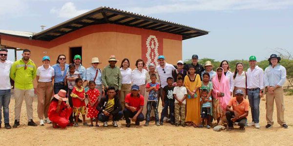 Entregan viviendas a 30 familias indígenas en la Alta Guajira