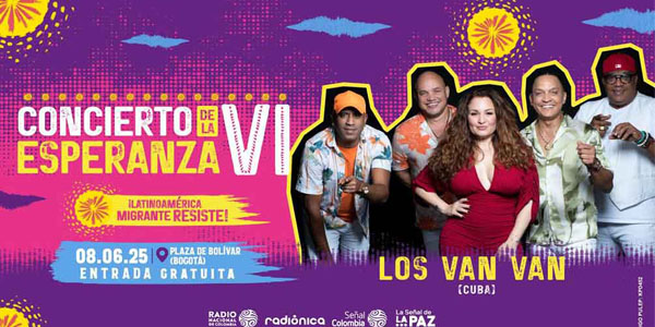 Este domingo la plaza de Bolívar de Bogotá vibrará con la VI versión del Concierto de la Esperanza