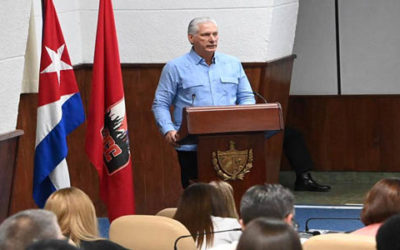 El presidente Díaz-Canel denuncia nueva ofensiva de EEUU contra Cuba