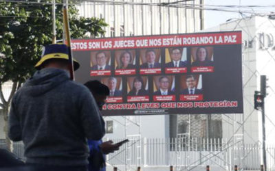Ecuador busca respuestas sobre vallas con amenazas a jueces