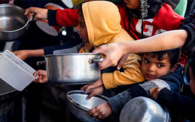 “Israel” está matando de hambre a las niñas y niños palestinos
