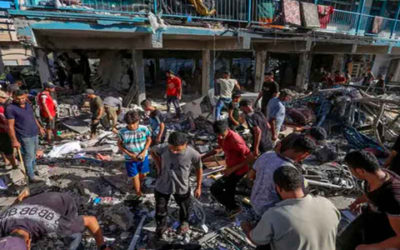 Más de 18 mil 600 estudiantes murieron en Gaza por ataques israelíes