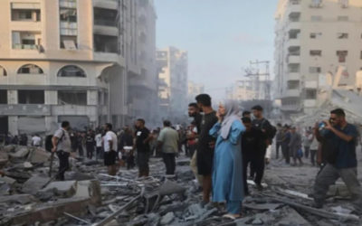 Reportan el traslado de 125 cuerpos de palestinos a hospitales de Gaza en las últimas horas